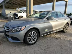 Mercedes-Benz salvage cars for sale: 2015 Mercedes-Benz C 300 4matic