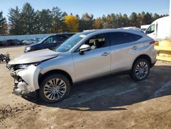 Salvage cars for sale at Eldridge, IA auction: 2024 Toyota Venza LE