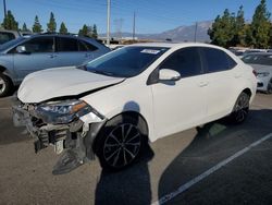 Toyota salvage cars for sale: 2017 Toyota Corolla L