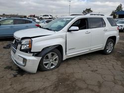 GMC salvage cars for sale: 2017 GMC Terrain Denali