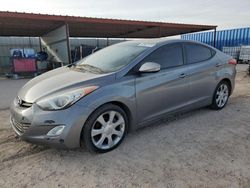 Salvage cars for sale at Andrews, TX auction: 2012 Hyundai Elantra GLS