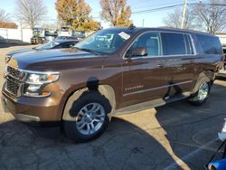 Salvage cars for sale at Moraine, OH auction: 2018 Chevrolet Suburban K1500 LT