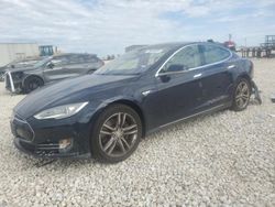 Salvage cars for sale at Taylor, TX auction: 2014 Tesla Model S