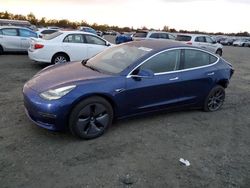 Salvage cars for sale at Antelope, CA auction: 2018 Tesla Model 3