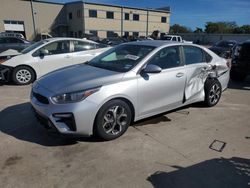 Salvage cars for sale at Wilmer, TX auction: 2019 KIA Forte FE