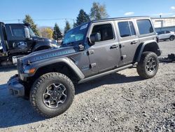 Jeep salvage cars for sale: 2023 Jeep Wrangler Rubicon 4XE