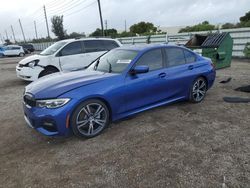 BMW salvage cars for sale: 2020 BMW 330I