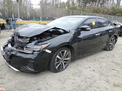 Salvage cars for sale at Waldorf, MD auction: 2022 Nissan Maxima SV