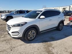 Salvage cars for sale at Kansas City, KS auction: 2017 Hyundai Tucson Limited