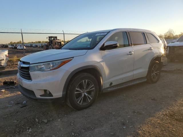 2016 Toyota Highlander XLE