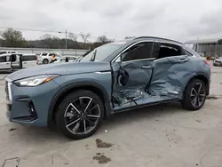 Salvage cars for sale at Lebanon, TN auction: 2024 Infiniti QX55 Luxe