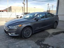 2018 Ford Fusion TITANIUM/PLATINUM HEV en venta en Sun Valley, CA