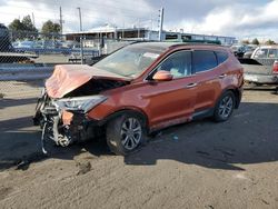 Salvage cars for sale at Denver, CO auction: 2016 Hyundai Santa FE Sport