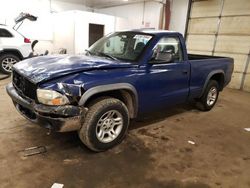 Dodge Dakota Sport salvage cars for sale: 2002 Dodge Dakota Sport