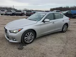 Salvage cars for sale at Franklin, WI auction: 2015 Infiniti Q50 Base