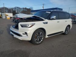 Infiniti salvage cars for sale: 2021 Infiniti QX80 Sensory