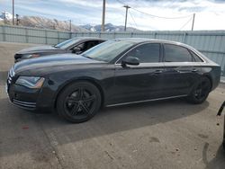 Salvage cars for sale from Copart Magna, UT: 2013 Audi A8 L Quattro