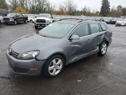 Volkswagen salvage cars for sale: 2012 Volkswagen Jetta TDI