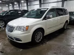 Chrysler Vehiculos salvage en venta: 2013 Chrysler Town & Country Touring L