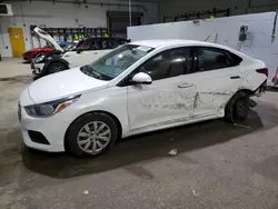 Salvage cars for sale at Candia, NH auction: 2018 Hyundai Accent SE