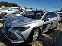 Carros salvage para piezas a la venta en subasta: 2020 Toyota Avalon Limited