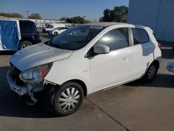 Salvage cars for sale at Sacramento, CA auction: 2017 Mitsubishi Mirage ES