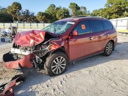 Nissan Pathfinder Vehiculos salvage en venta: 2016 Nissan Pathfinder S