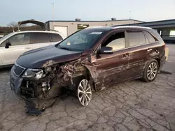 Salvage SUVs for sale at auction: 2015 KIA Sorento SX