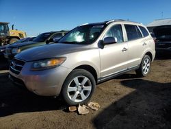 Hyundai Santa fe salvage cars for sale: 2007 Hyundai Santa FE SE