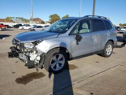 Salvage cars for sale at Oklahoma City, OK auction: 2015 Subaru Forester 2.5I Premium