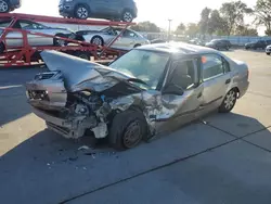 Salvage cars for sale at Sacramento, CA auction: 2000 Honda Civic LX