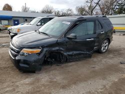 Salvage cars for sale from Copart Wichita, KS: 2014 Ford Explorer Limited