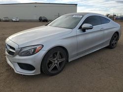 Mercedes-Benz salvage cars for sale: 2017 Mercedes-Benz C 300 4matic