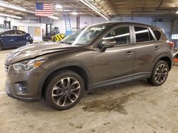 Salvage cars for sale at Wheeling, IL auction: 2016 Mazda CX-5 GT