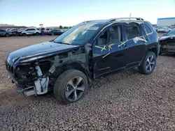 Jeep salvage cars for sale: 2021 Jeep Cherokee Limited