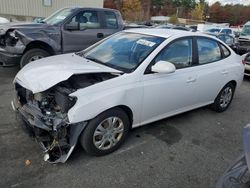 Hyundai salvage cars for sale: 2010 Hyundai Elantra Blue