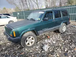 Salvage cars for sale at Candia, NH auction: 1999 Jeep Cherokee Sport