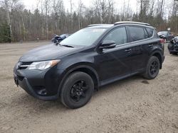 Salvage cars for sale at Cookstown, ON auction: 2015 Toyota Rav4 LE