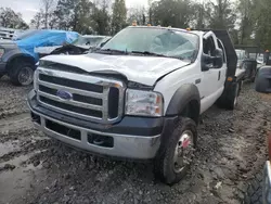 2006 Ford F550 Super Duty en venta en Spartanburg, SC