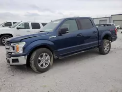 Salvage cars for sale at Kansas City, KS auction: 2019 Ford F150 Supercrew