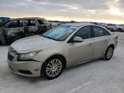 Salvage cars for sale from Copart Arcadia, FL: 2012 Chevrolet Cruze ECO