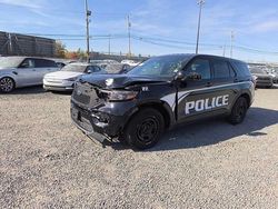 Ford salvage cars for sale: 2021 Ford Explorer Police Interceptor