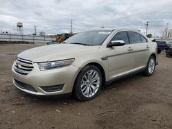 Salvage cars for sale at auction: 2018 Ford Taurus Limited