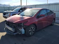 Salvage cars for sale at Magna, UT auction: 2018 Toyota Prius Prime