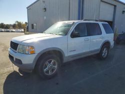 Salvage cars for sale at Vallejo, CA auction: 2002 Ford Explorer XLT