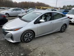 Salvage cars for sale at Windsor, NJ auction: 2017 Toyota Prius Prime