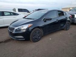 KIA salvage cars for sale: 2016 KIA Forte LX