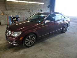 Mercedes-Benz salvage cars for sale: 2008 Mercedes-Benz C 300 4matic