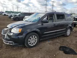 Salvage cars for sale at Elgin, IL auction: 2015 Chrysler Town & Country Touring