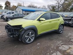 Hyundai Vehiculos salvage en venta: 2019 Hyundai Kona Limited